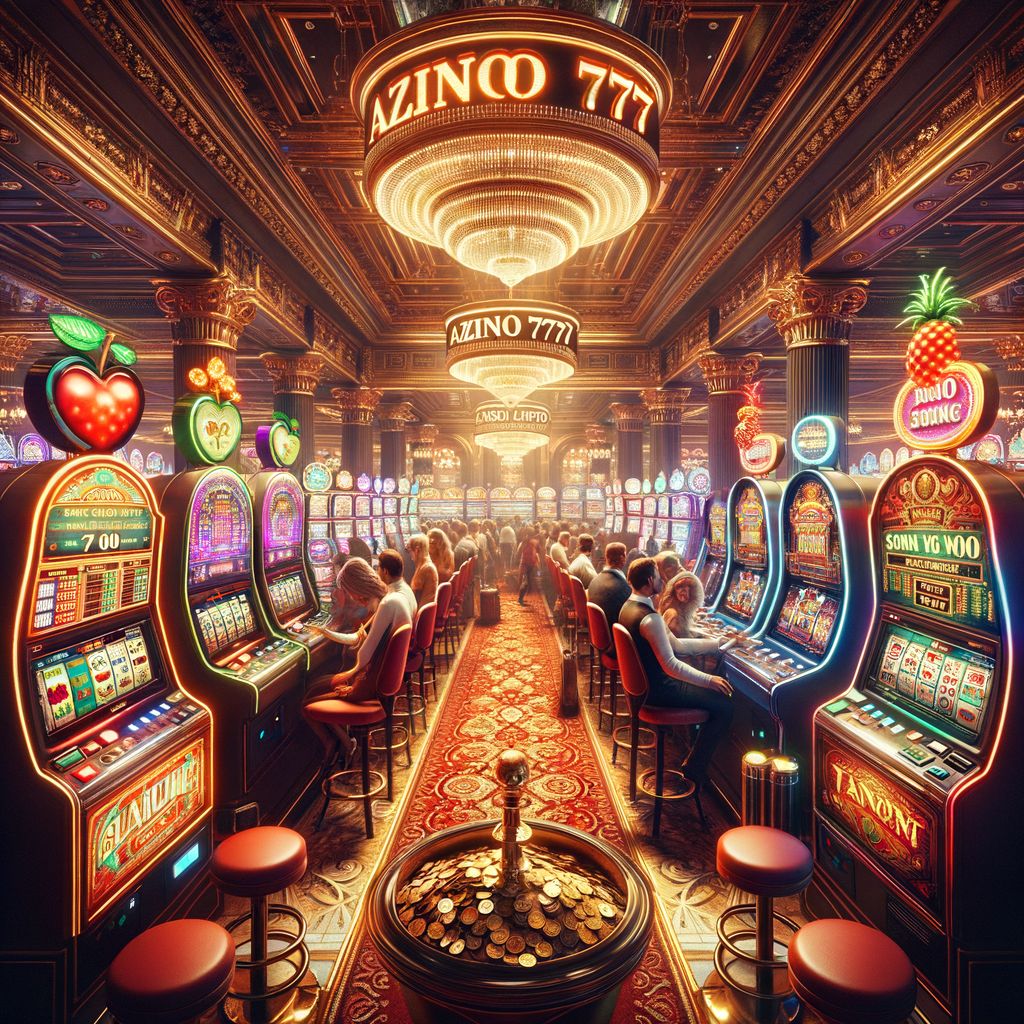 Ассортимент игровых автоматов в казино Azino